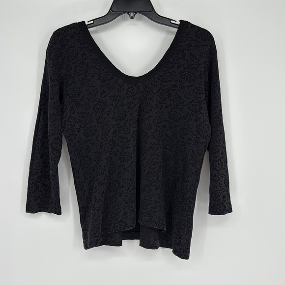 CP Shades Floral Jacquard Blouse Size Small - Picture 6 of 6